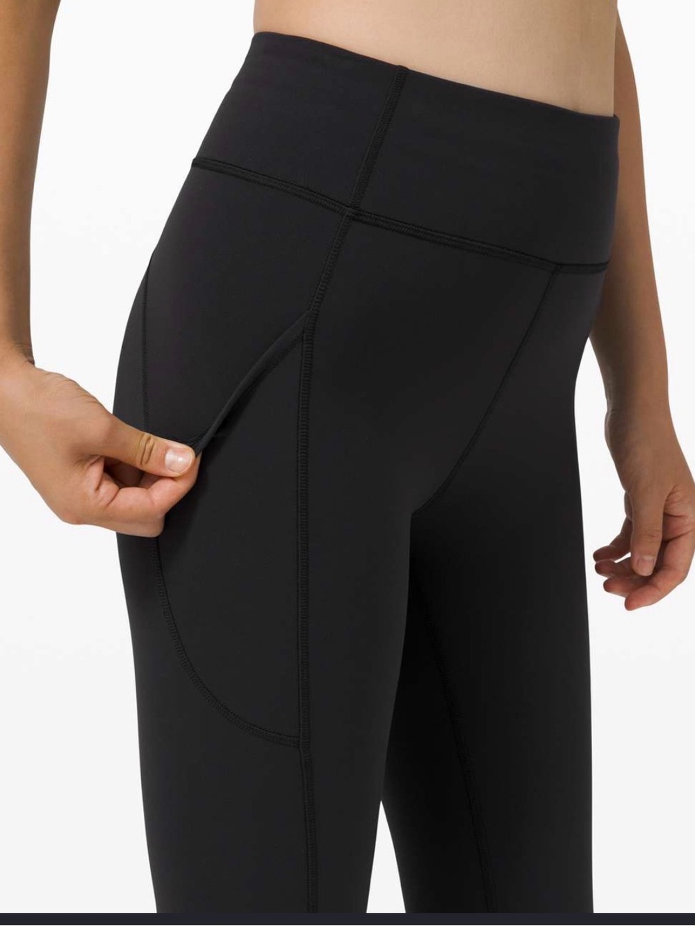 Lululemon Women's  Pocket Leggings - Black